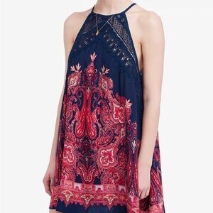 Free People Shea Printed Mini Dress